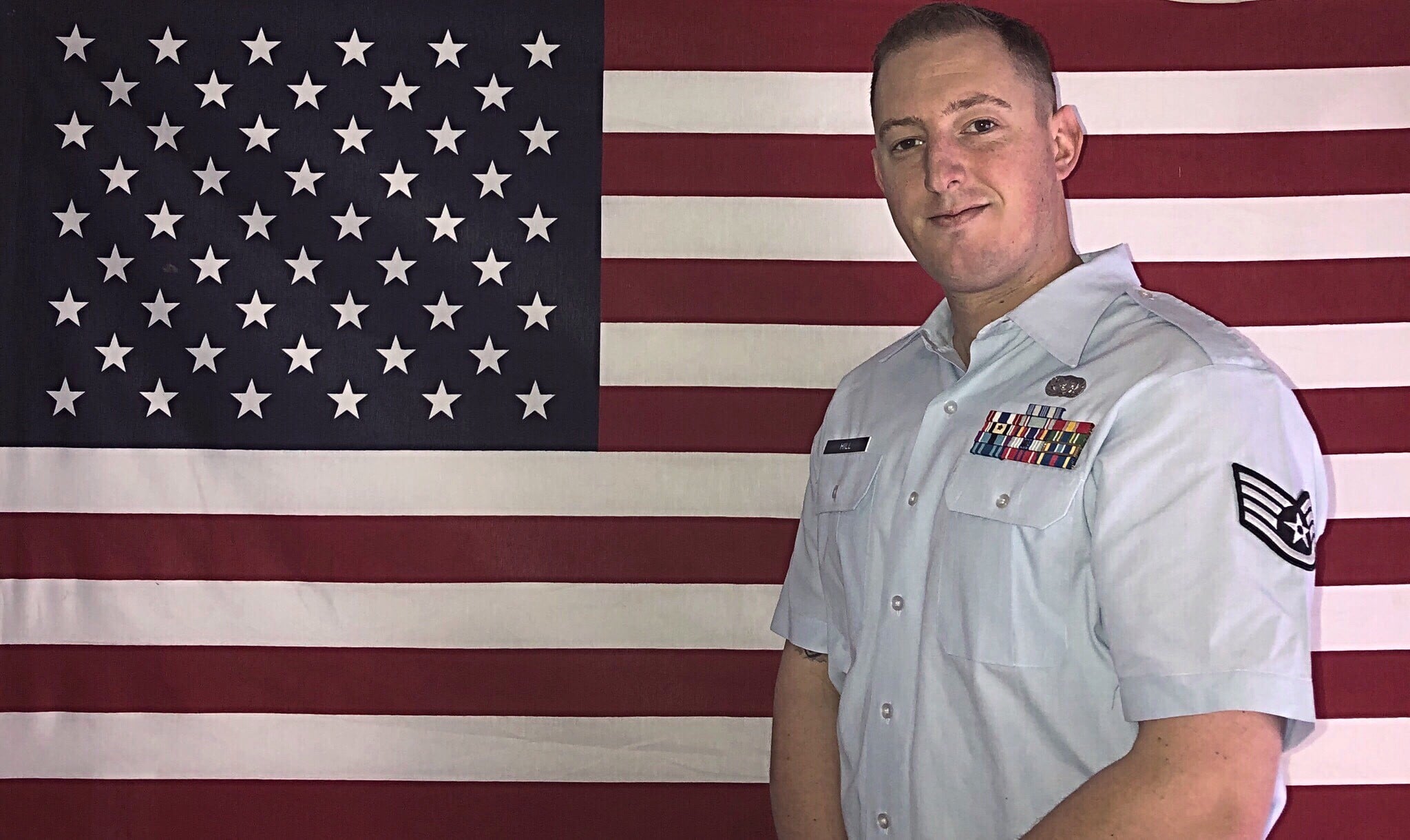 Tyler Hill, former SSgt in the United States Air Force